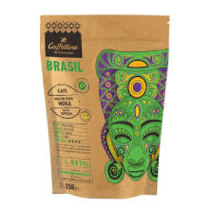 Cafe BRASIL Molido Para Filtro 250 Gr