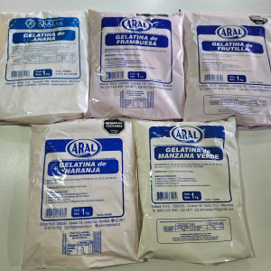 Gelatina Sabor Naranja Bulto X 1 K