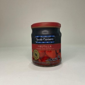Mermelada Dietetica Cuarto Creciente De Frutilla X 300 Gr