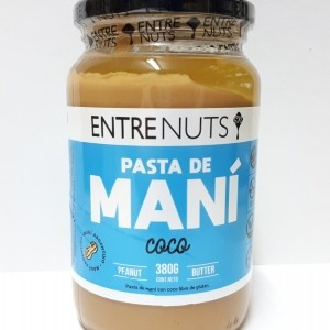 Pasta De Mani Entrenut Coco X 370 Gr