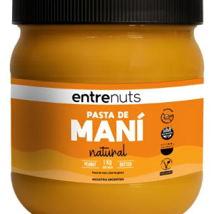 Pasta De Mani Entrenut Natural X 1 K