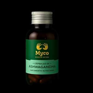 Capsulas De Ashwagandha Myco X 60 Caps