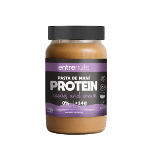 Pasta De Mani Entre Nuts Protein Cookies And Creamx 370 Cc