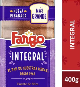 Pan Integral Fargo X 400 Gr