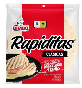 Rapiditas Clasicas Bimbo X 8 Un
